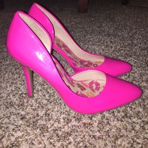 Hot Pink Juicy Couture Stilettos. NWOT